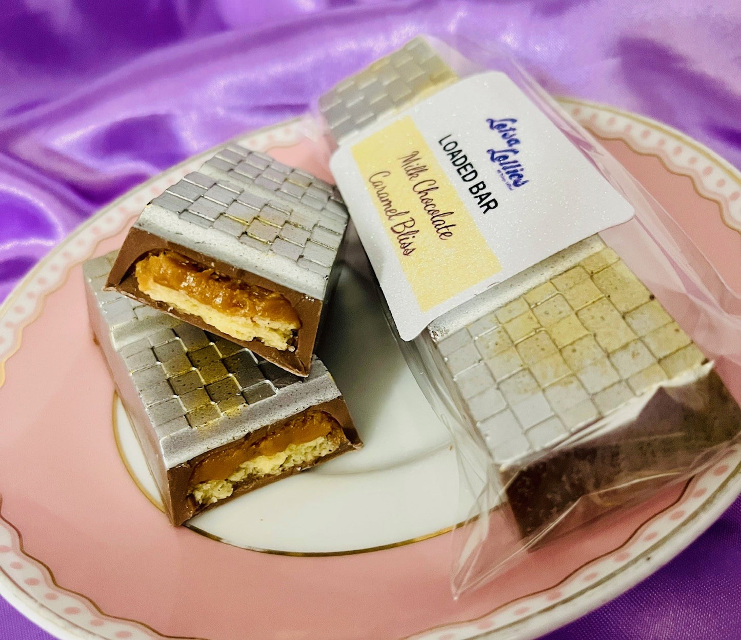 Loaded Chocolate Bar 80g - Milk Caramel Bliss