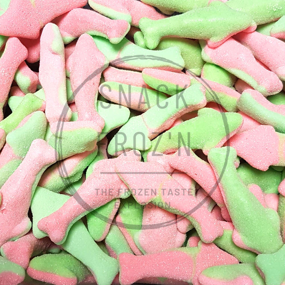 Freeze Dried Candy - Trolli Watermelon Sharks