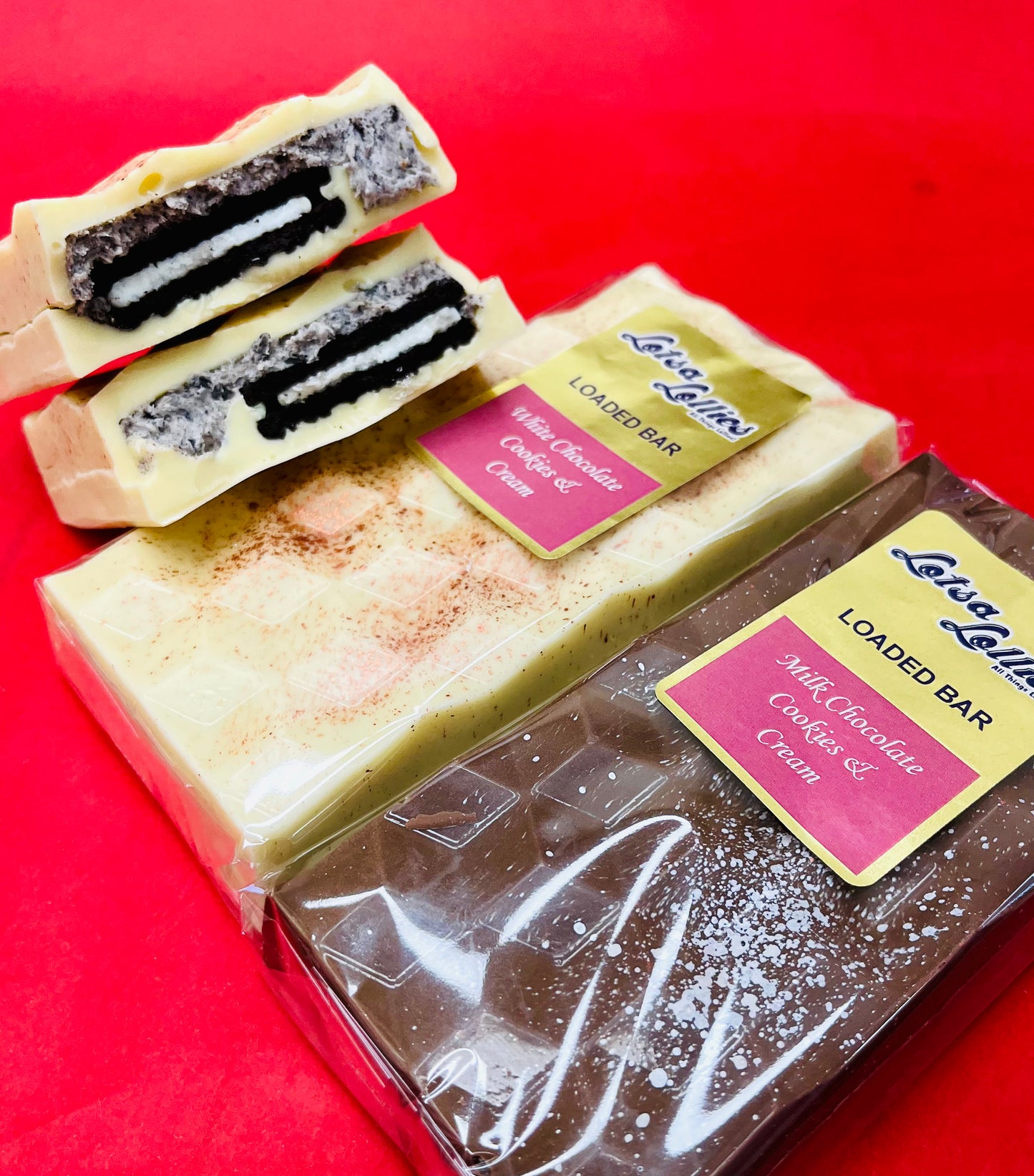 Loaded Chocolate Bar - Cookies & Cream