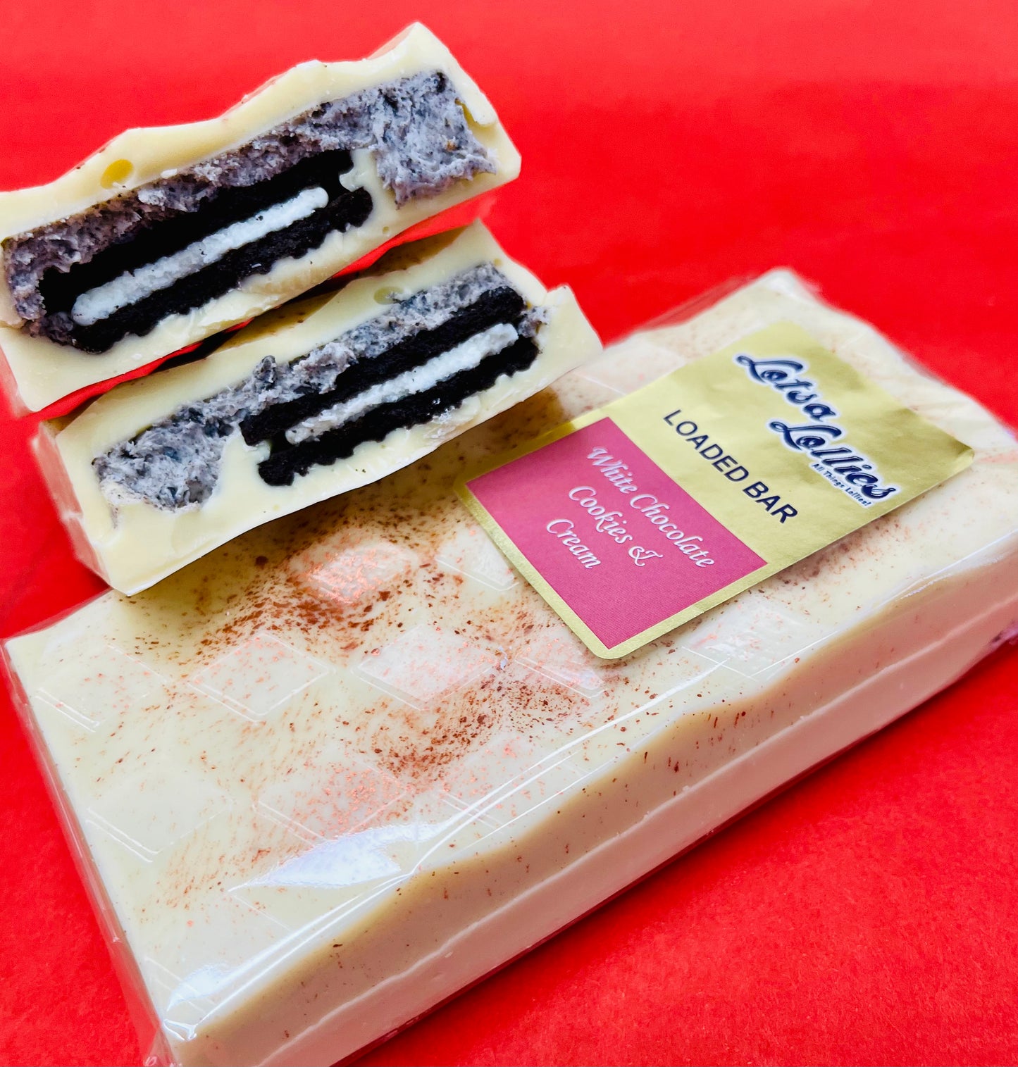 Loaded Chocolate Bar - Cookies & Cream