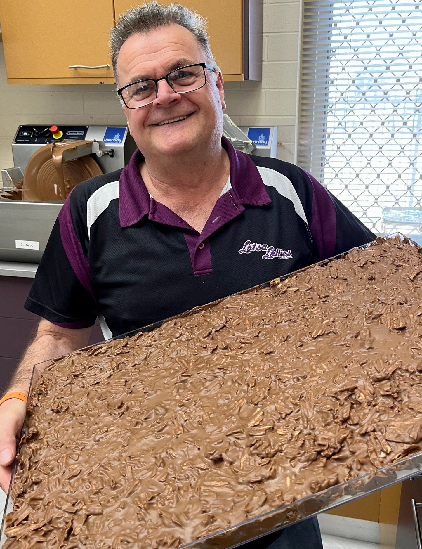 Loaded Chocolate Slab - Salt & Vinegar Chips