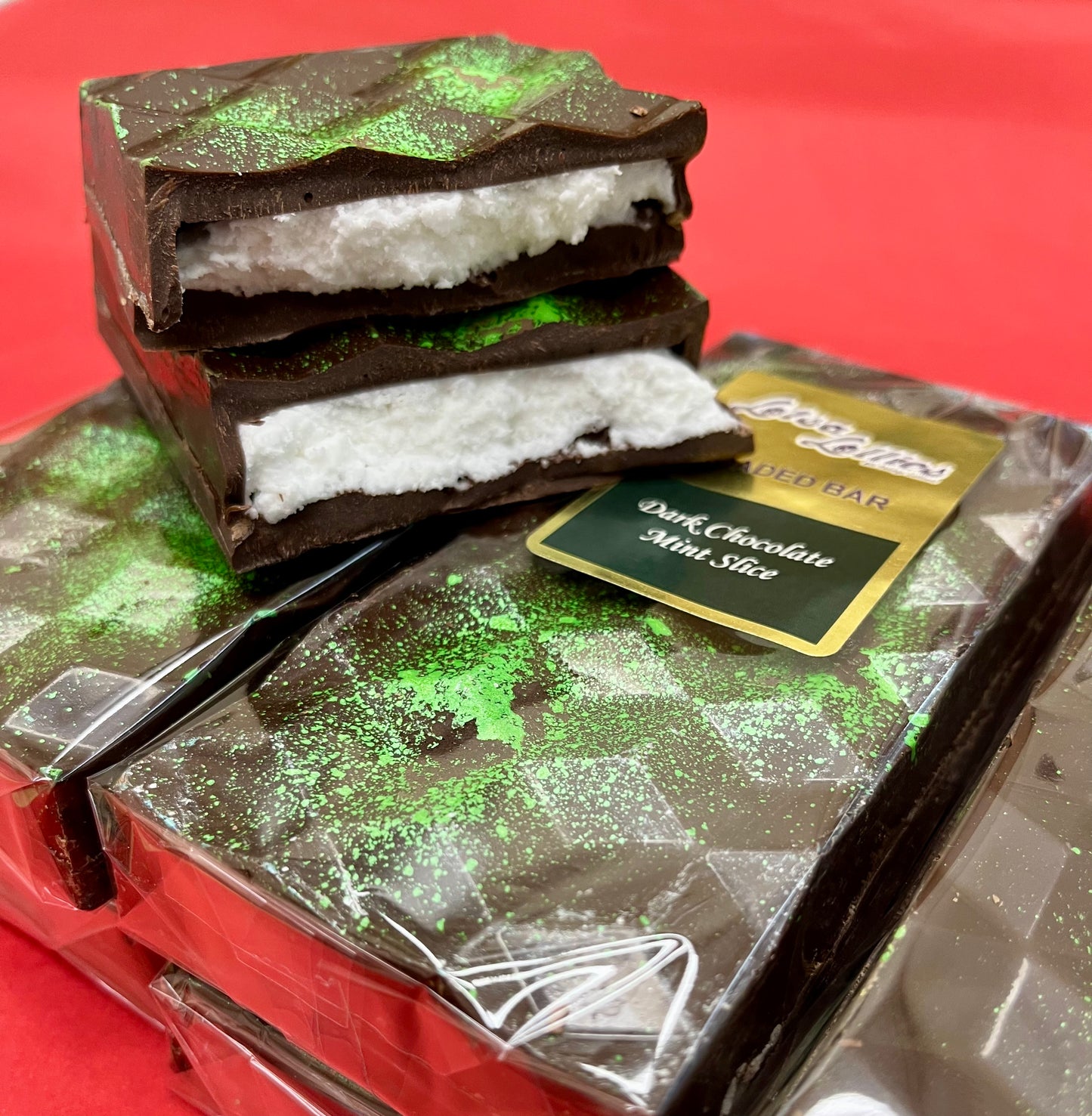 Loaded Chocolate Bar - Mint Slice