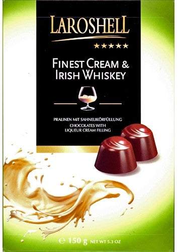 Laroshell Cream & Irish Whiskey Chocolates 150g