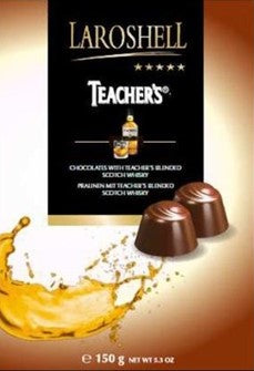 Laroshell Teacher's Scotch Whiskey Chocolates 150g