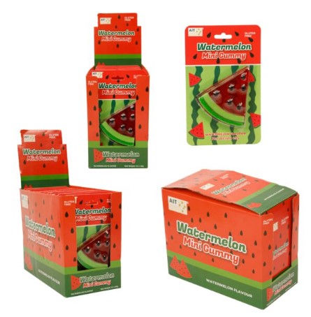 Mini Gummy Watermelon 45g