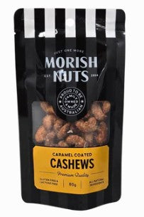Morish Nuts - Caramel Coated Cashews 80g