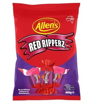 Allens Red Ripperz 300g