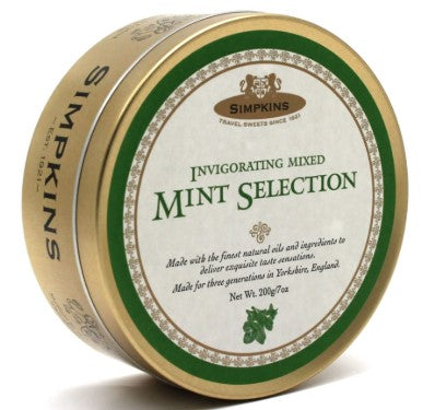 Simpkins Travel Sweets 200g - Mint Selection