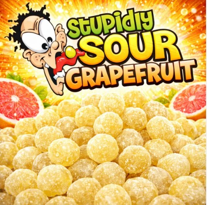 Maxons Stupidly Sour Grapefruit 150g