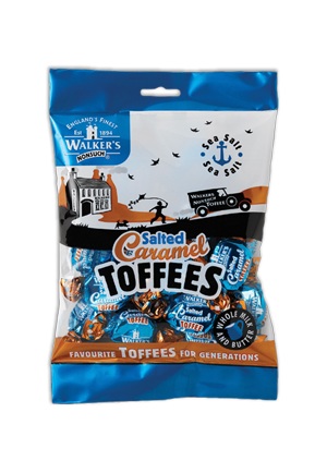 Walkers Salted Caramel Toffee Bag 150g