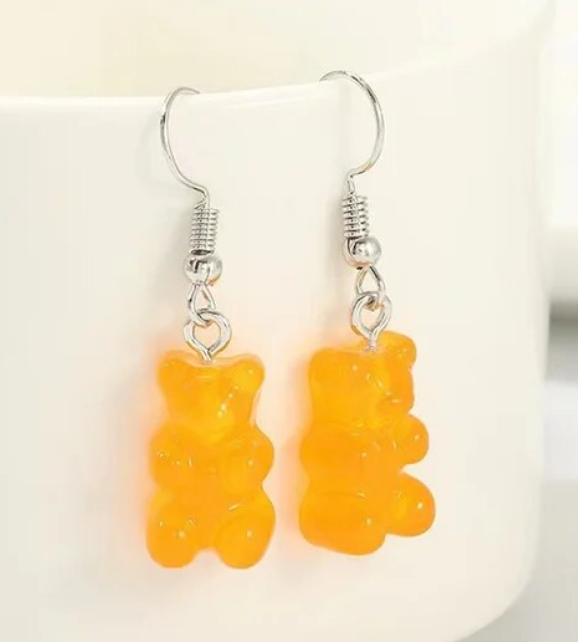 Earrings - Gummy Bear Dangling