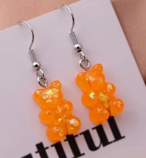 Earrings - Gummy Bear Dangling
