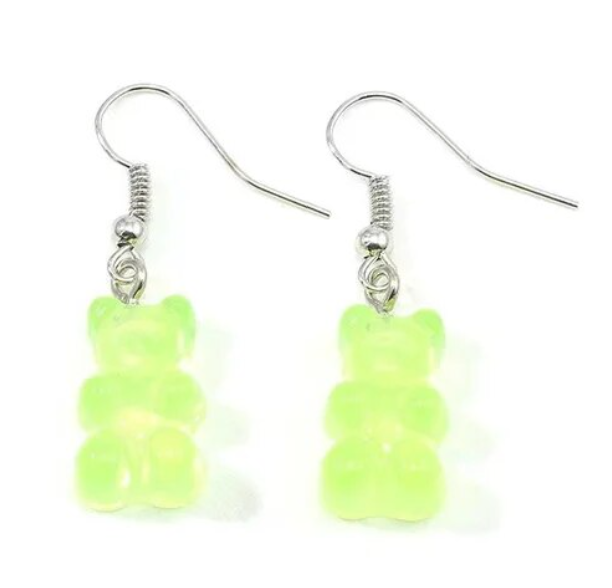 Earrings - Gummy Bear Dangling