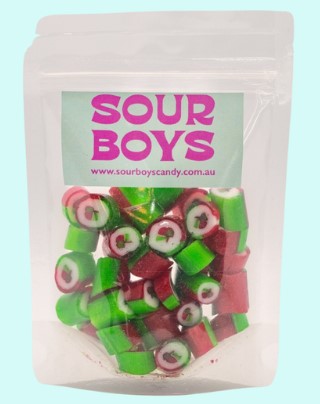 Sour Boys - Fruit Rock Candy 100g