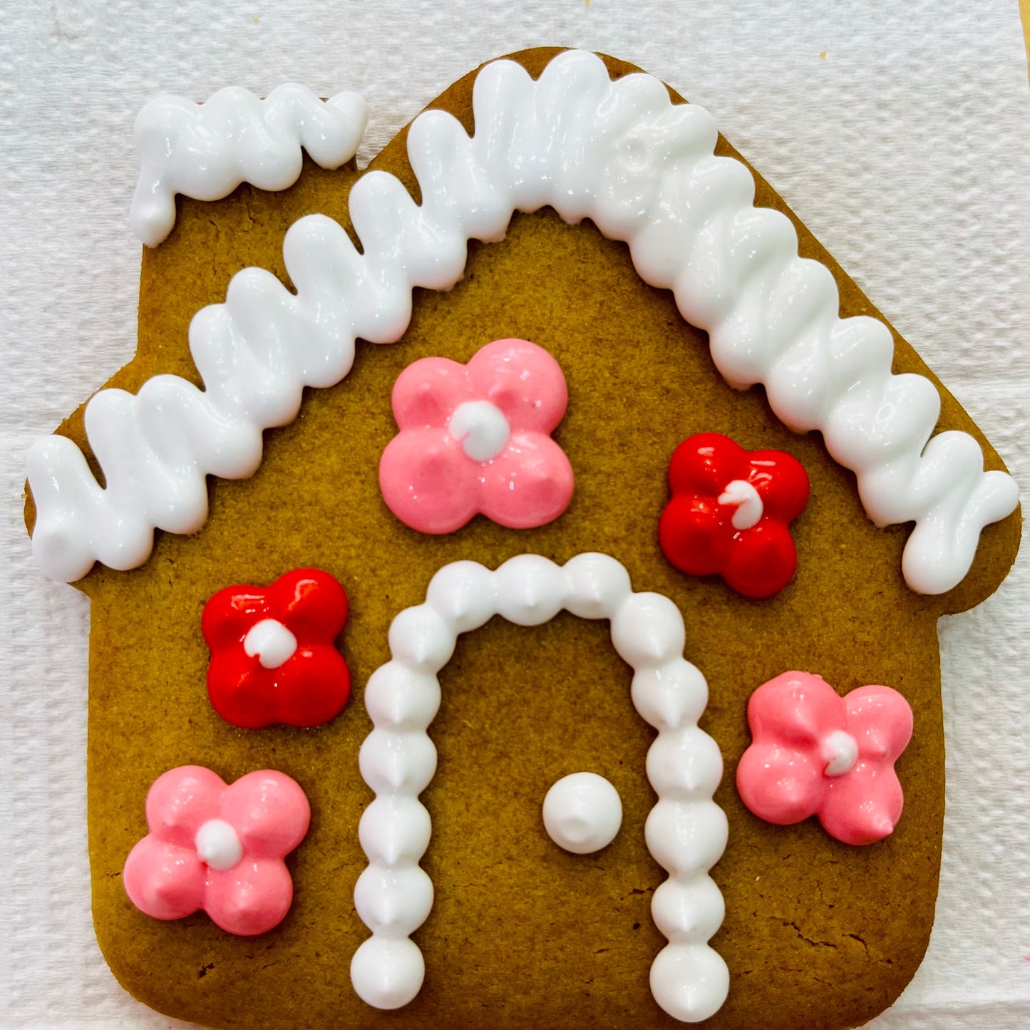 With Love - Gingerbread House Cookie