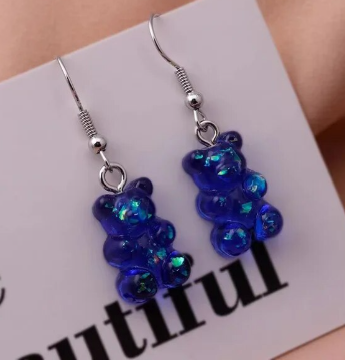 Earrings - Gummy Bear Dangling
