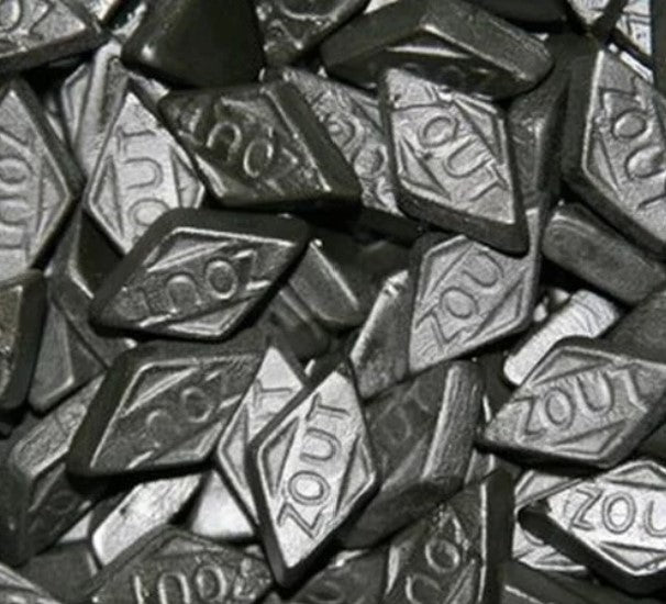 Licorice Diamonds Salt (Sciunzout)