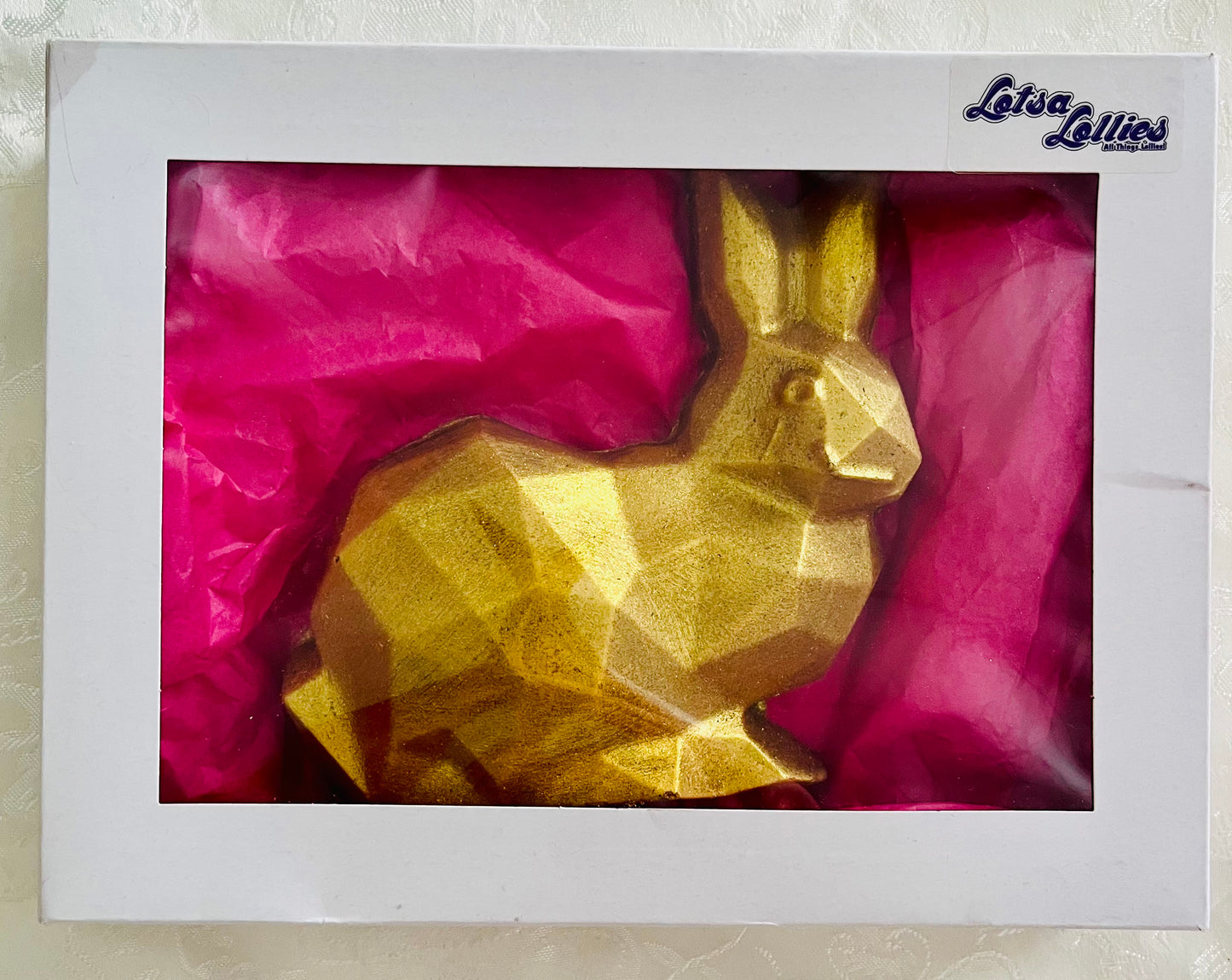 Loaded Chocolate Easter Bunny - Pistachio & Kataifi