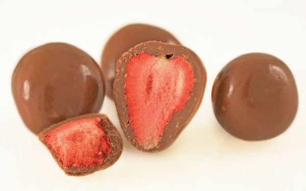 Freeze Dried Strawberries in Milk Chocolate