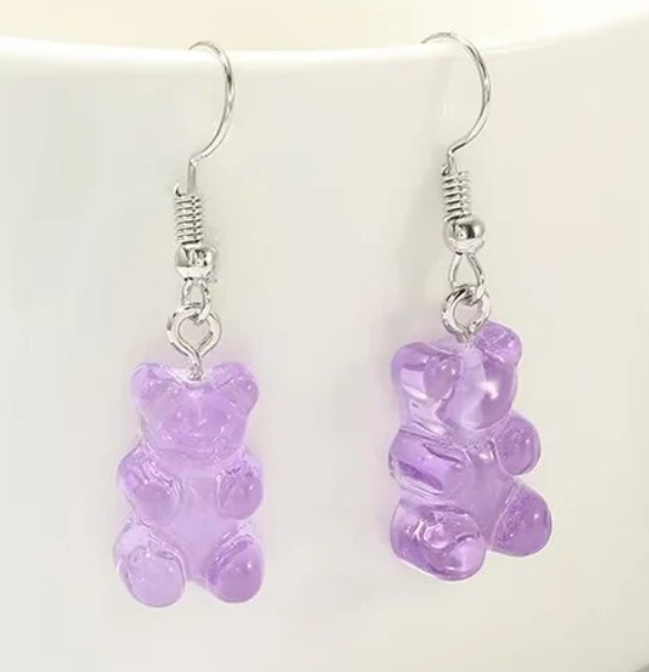 Earrings - Gummy Bear Dangling
