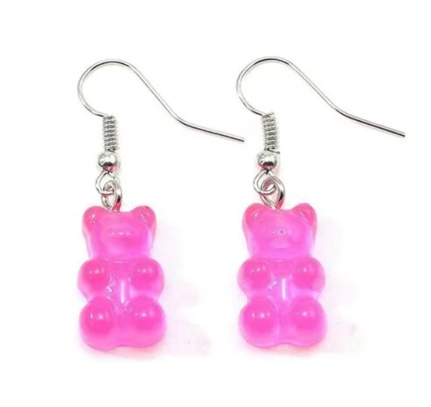 Earrings - Gummy Bear Dangling