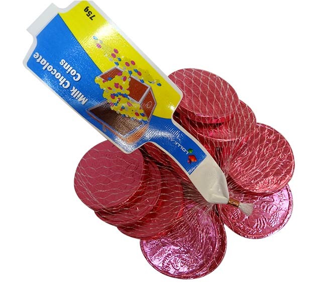 Milk Chocolate Coins (Pink)