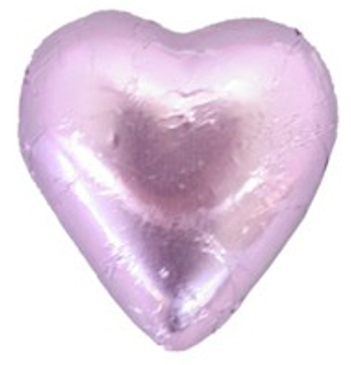 Chocolate Hearts Belgian - Lilac