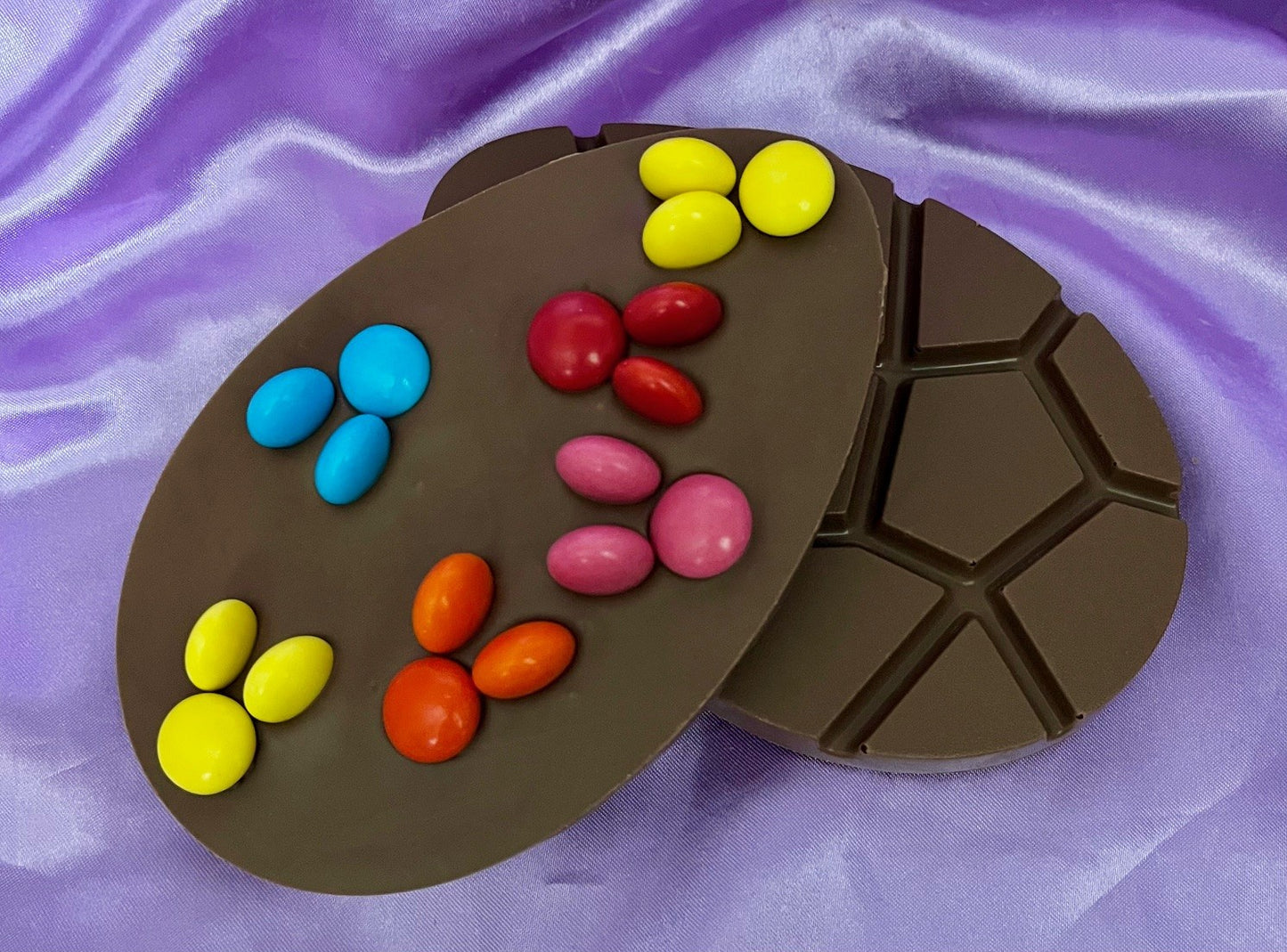 2D Chocolate Easter Egg 100g - Bunny Buttons