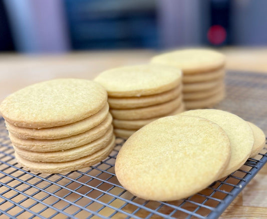 Blank Cookies  - Rounds 7.5cm