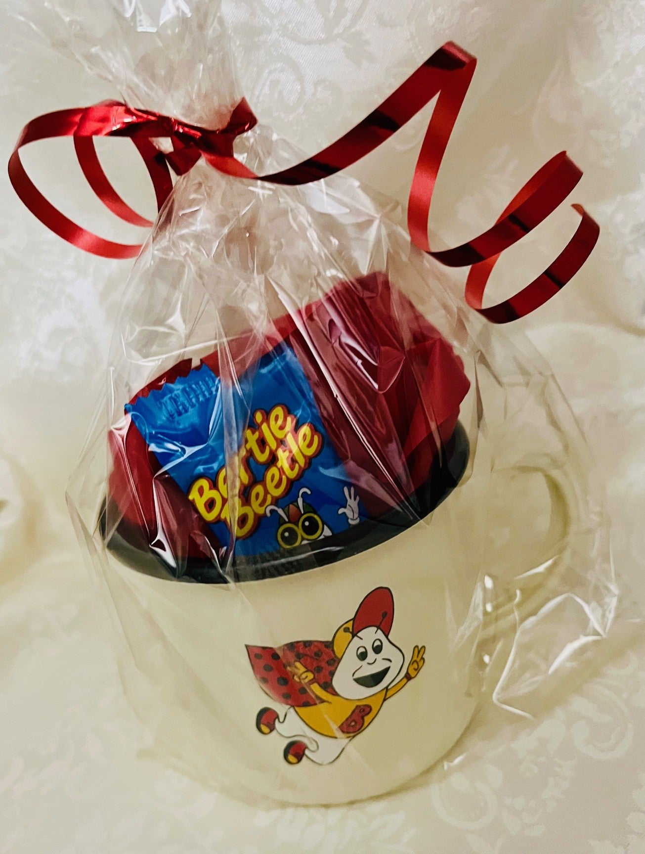 Bertie Beetle Tin Mug Gift Set