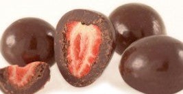 Freeze Dried Strawberries in Dark Chocolate