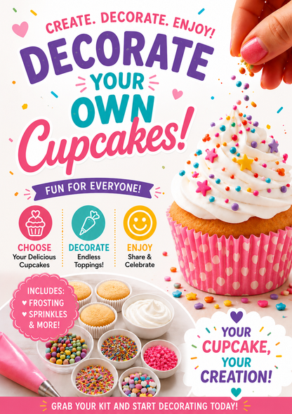 Cupcake Decorating Party