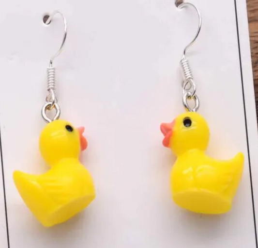 Earrings - Ducks