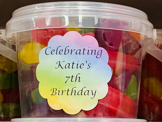 Custom Party Mix Tub