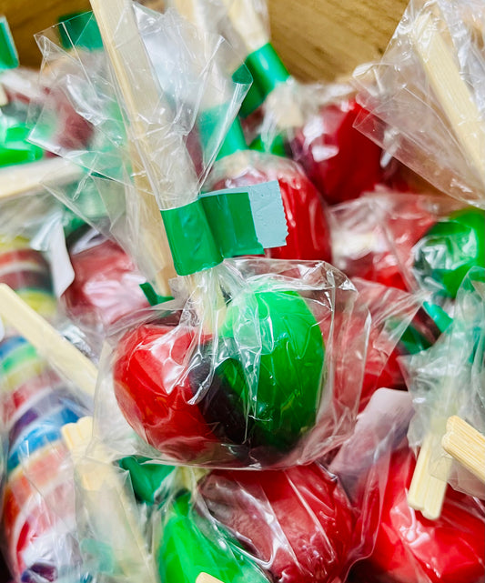 Sour Boys Lollipop Rosey Apple