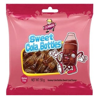 Gummini Sweet Cola Bottles 50g
