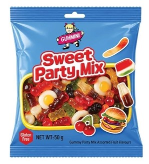 Gummini Sweet Party Mix 50g