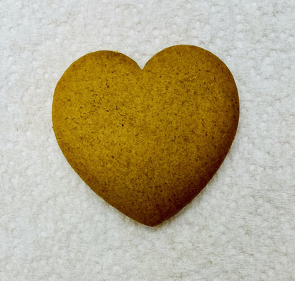 Blank Cookies  - Hearts 8.5cm
