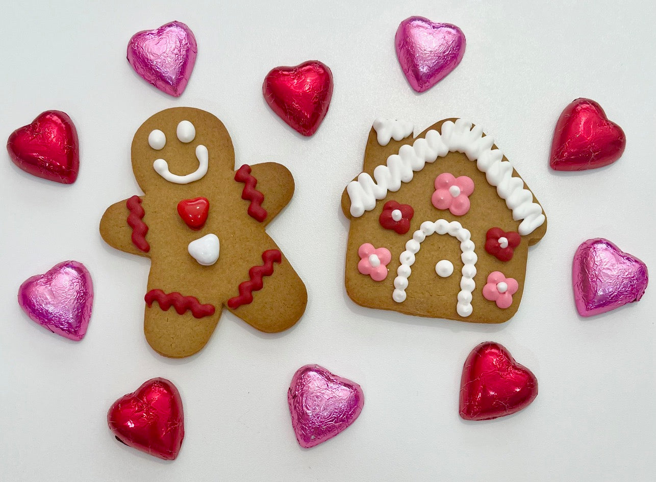 With Love - Gingerbread House Cookie