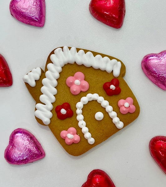 With Love - Gingerbread House Cookie