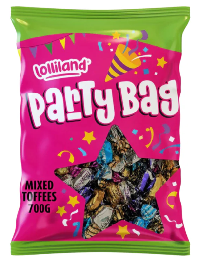 Mixed Toffees Party Bag 700g