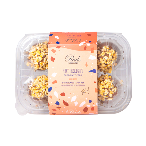 Nut Delight Chocolate Eggs
