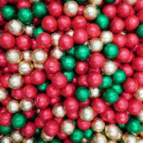 Pink Lady Chocolate Baubles