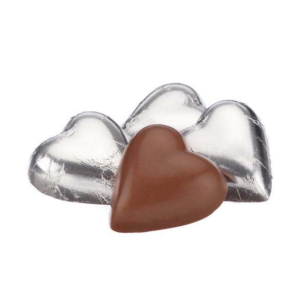 Chocolate Hearts - Silver