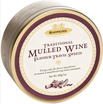 Simpkins Travel Sweets 200g - Mulled Wine
