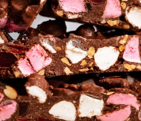 Loaded Chocolate Slab - Rocky Road