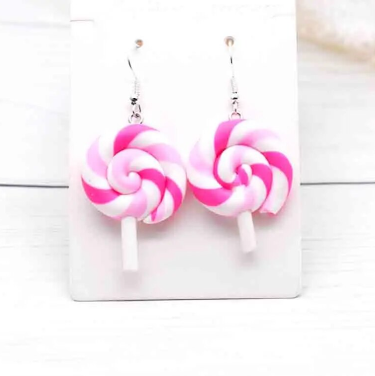 Earrings - Large Lollipop