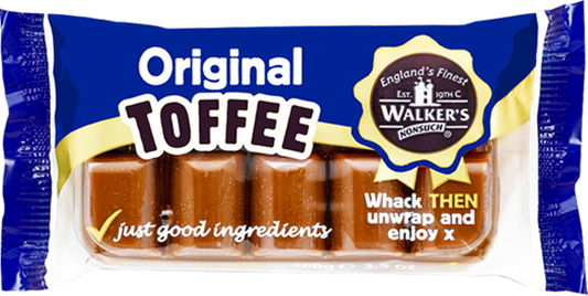 Walkers Original Toffee 100g Handy Pack