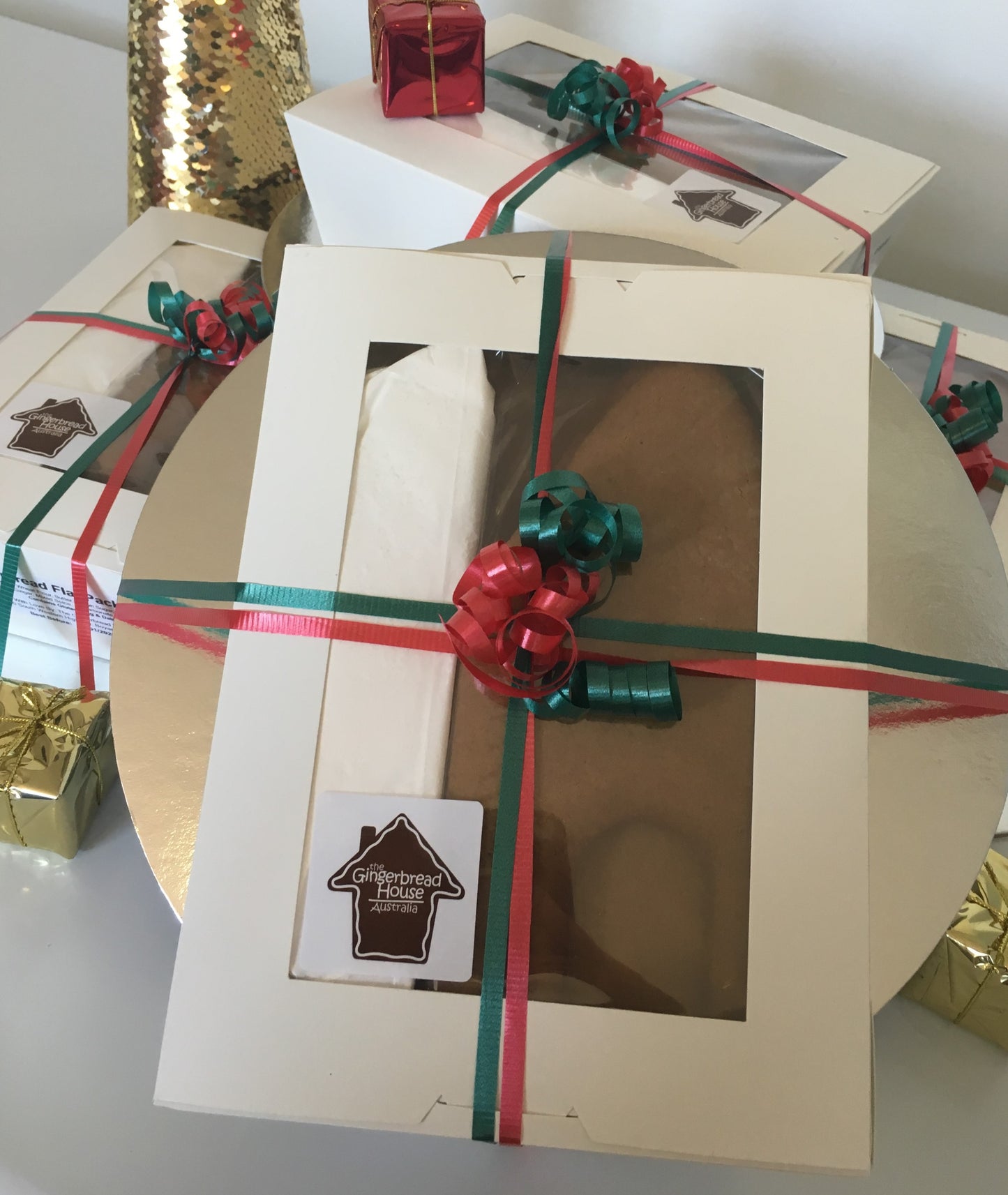 Vegan & Gluten Free Gingerbread House - Flat Pack