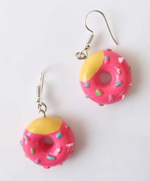 Earrings - Donut